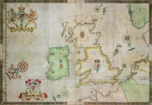 Mappa che mostra il percorso della flotta dell